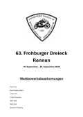 Wettbewerbsbestimmungen Frohburg 2026